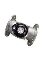 Compteur d'eau industriel durable en acier inoxydable DN150 pour un contrôle précis du débit