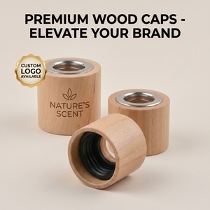 Vietnam WeWood Wholesale Premium Wooden Caps <b>for</b> <b>Reed</b> <b>Diffusers</b> Fragrance Bottle Lid Round Wood Aroma <b>Diffuser</b> Collar Cover - Product Image 1