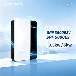 <span class=keywords><strong>Growatt</strong></span> Monophasé Hors Réseau <span class=keywords><strong>SPF</strong></span> 3500~<span class=keywords><strong>5000</strong></span> <span class=keywords><strong>ES</strong></span> 48v - Product Image 1