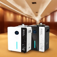Machine de diffusion d'huile parfumée HVAC de luxe avec logo personnalisé Diffuseur d'arômes d'air sans eau sur une grande surface pour le hall d'hôtel, le ménage en métal
