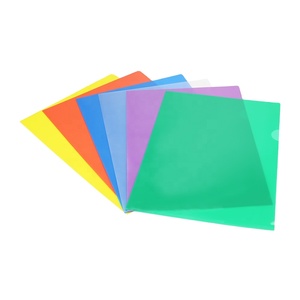 Bán Buôn Tùy Chỉnh PP Nhựa <span class=keywords><strong>A4</strong></span> Trong Suốt Rõ Ràng <span class=keywords><strong>L</strong></span> Hình Dạng Thư Mục Tập Tin Cho Khuyến Mãi - Product Image 1