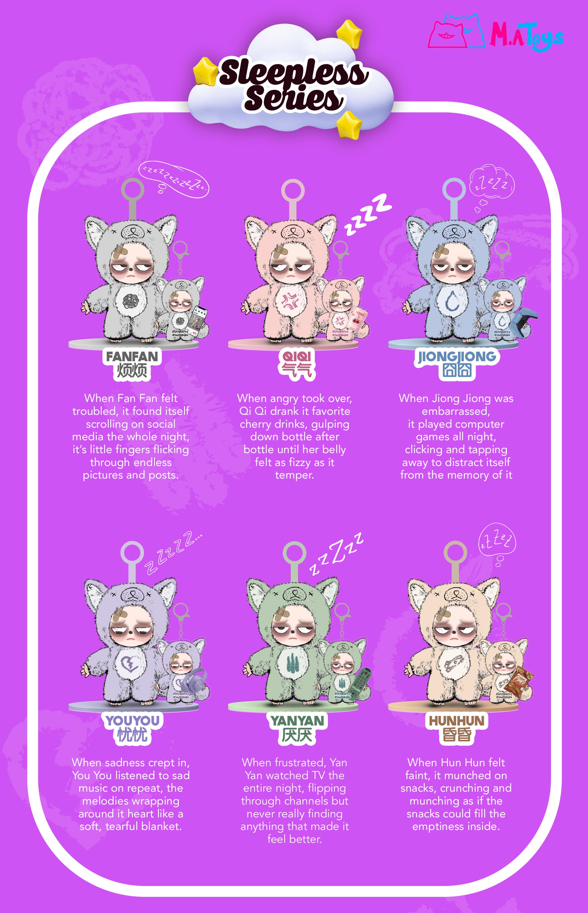 Grumpipi Sleepless Adventures Mystery Boxes - Fun & Collectibles