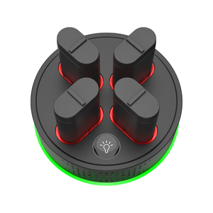 แท่นชาร์จ 4 in 1 พร้อมไฟ RGB สุดเท่ สำหรับจอยเกม <span class=keywords><strong>X</strong></span>-B One/<span class=keywords><strong>Series</strong></span> <span class=keywords><strong>X</strong></span> พร้อมชุดแบตเตอรี่ Ni-MH - Product Image 2
