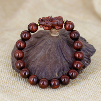 Bracelet Pi Xiu DIY en Padauk de Zambie