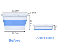 Seau de pêche pliable et rétractable en plastique avec protection pour poissons vivants, conception épaissie