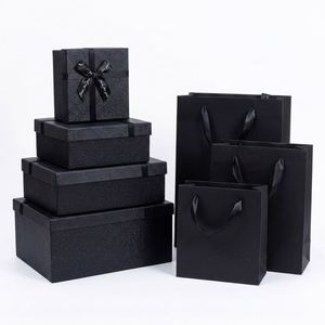 Wholesale Factory Customizable Gift Boxes with Satin Ribbon for Birthday Valentine's Day Christmas Wedding High-End Packaging - Product Image 1