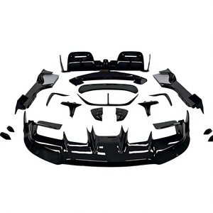 ชุดแต่งตัวถังคาร์บอนไฟเบอร์สำหรับ Ferrari SF90 รุ่นใหม่ อัพเกรด 1:1 ชุดแต่ง SF90 อะไหล่แท้จากโรงงาน ชุดแต่งกันชนหน้าและหลัง - Product Image 1