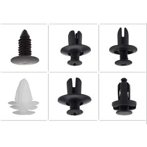 Ensemble de rivets en plastique HE26, 100 pièces, types variés, pour l'installation des garnitures des panneaux intérieurs de voiture - Product Image 3