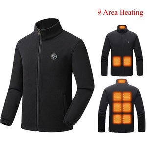 Nueva llegada al aire libre a prueba de viento chaqueta caliente señora hombres mujeres batería recargable USB abrigo calentado - Product Image 2