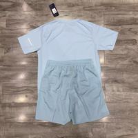 T-shirt de course d'été pour homme Pro, ensemble décontracté à manches courtes, séchage rapide, anti-transpiration, sans contrainte, pour marathon, sport et fitness