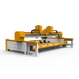 Scie à pont CNC automatique 5 axes pour la découpe et le polissage de comptoirs de cuisine en quartz et marbre, haute efficacité - Product Image 2