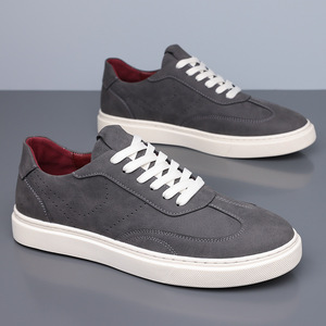 Zapatos casuales populares para hombre, zapatos sin cordones de estilo británico a la moda, zapatos casuales transpirables, ideales para el desplazamiento diario. - Product Image 6