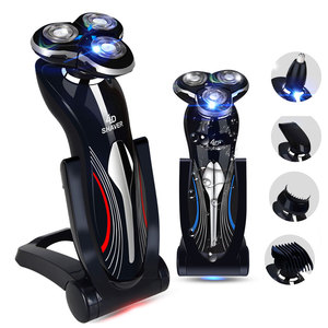 Tondeuse électrique 5-en-1 pour hommes Machine de rasage flottante multi-lames avec rasage du visage à triple lame rechargeable par USB - Product Image 1