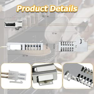 W11596211 WP7432P143-60 Elemento Calefactor para Horno, Acero Inoxidable, 220-240V, Eléctrico, Duradero, Repuesto para el Hogar - Product Image 4
