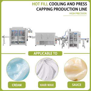 Chaîne de remplissage cosmétique clé en main avec remplissage à chaud, refroidissement et capsulage pour produits semi-solides : cire capillaire, baume, pétrolatum, onguent - Product Image 3