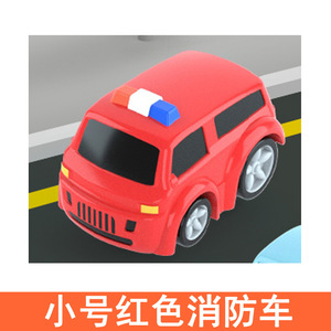 Accessoires <span class=keywords><strong>de</strong></span> piste d'aventure en plastique pour voitures avec train coulissant, autobus scolaire, camion <span class=keywords><strong>de</strong></span> pompiers - Jouet à encastrer à l'échelle 1:16 - Product Image 6