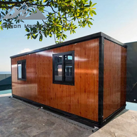 Maison modulaire préfabriquée en conteneur extensible moderne de 20 pieds, conforme aux normes CE ISO, modèle ECH20