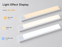 Pencahayaan Lorong Modern di Samping Tempat Tidur dengan Sensor Tubuh & Gerak, Remote Control LED Strip untuk Lemari Dapur dan Lemari Pakaian