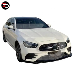 Kit carrosserie en fibre de carbone de style <span class=keywords><strong>B</strong></span> au <span class=keywords><strong>prix</strong></span> d'usine pour Benz <span class=keywords><strong>Classe</strong></span> E W213, lèvre avant, diffuseur arrière et aileron - Product Image 1
