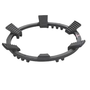 แผ่นรองกันลื่นหกฟันสำหรับเตาแก๊ส เหล็กหล่อ ทนความร้อน ใช้ได้กับกระทะทั่วไป - Product Image 1