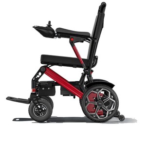 Kursi Roda Lipat Elektrik Otomatis Ringan Berbahan Paduan Aluminium-Magnesium Bersertifikasi EU CE, Skuter Portabel Bertenaga Lithium - Product Image 1