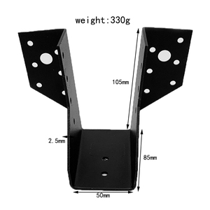 Гальванизированные стальные балки, кронштейн для креплений - Product Image 3
