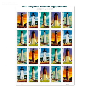 <span class=keywords><strong>Timbres</strong></span>, étiquettes et autocollants permanents : Nouveauté 2015 – <span class=keywords><strong>Timbres</strong></span>-poste personnalisés en papier sur le thème des phares côtiers de l'Angleterre – Impression en gros en ligne - Product Image 4