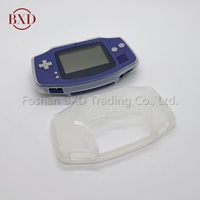 Étui de protection transparent en TPU pour manette de jeu GameBoy Advance, coque de protection transparente pour console GB Advance