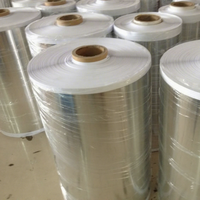 Feuille d'aluminium thermoscellable 8011 pour couvercles de yaourt et emballages alimentaires flexibles, rouleau jumbo 1235, 8079, 8011, 8006