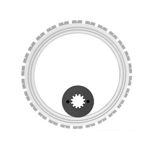 Lame de scie circulaire diamantée de 12'', 16'', 20'', 24'' avec roue de guidage - Product Image 1