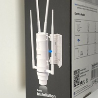 Wavlink - Punto de Acceso Inalámbrico para Exteriores con Puerto Gigabit, AC1200, Alta Potencia, Alta Velocidad, Doble Banda, Repetidor POE, Red Mesh, Estación Base Wifi Rural