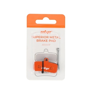 Jeu de plaquettes de frein semi-métalliques Ulip Orange pour freins à disque SHIMANO ZEE M640 pour moto et scooter électrique - Product Image 6