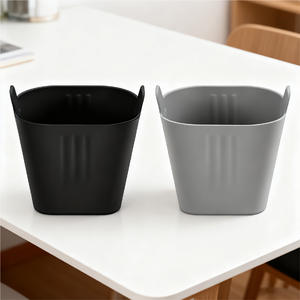 Moldes de silicona cuadrados para muffins, resistentes al calor, aptos para horno, en negro y gris, utensilios para hornear. - Product Image 1