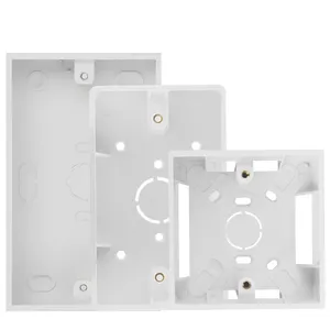 Smatrul caixa de montagem externa, 86mm, 120mm, 146mm, para interruptor padrão e tomada, aplicar para qualquer posição da superfície da parede