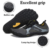Chaussures de course aquatique décontractées à bout large, minimalistes, pour la course sur sentier, pieds nus, pour hommes