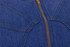 Vestido Vaquero Ajustado Personalizado al por Mayor, Vestido Vaquero, Jeans Largos para Mujer, Faldas Vaqueras - Product Image 5