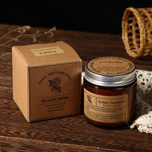 Velas Aromáticas de Cera de Soya Hechas a Mano con Etiqueta Privada al por Mayor, Velas de Aromaterapia en Frascos de Vidrio con Logotipo Personalizado para Decoración <span class=keywords><strong>del</strong></span> Hogar - Product Image 2