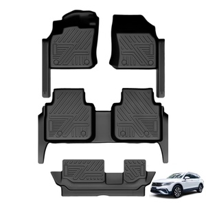 Accesorios Interiores para Auto, Alfombrillas Impermeables de TPE para 7 Asientos, para Volkswagen TIGUAN L 2021 - Product Image 1