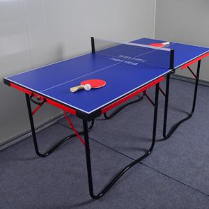 Produit Meilleur Tennis de Table Tableau Pliable de <span class=keywords><strong>Ping</strong></span>-<span class=keywords><strong>Pong</strong></span> Chine Ensemble Bleu En Acier Sur Mesure Sac de Transport TT-1895 - Product Image 6