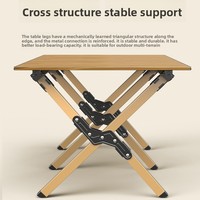 Table pliante légère la plus vendue avec sac de rangement à sangle Caractéristique pliable extérieure portable pour les plages pique-nique camping