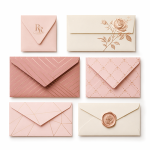 Juego de Sobres de Lujo Personalizados con Sello de Cera y Cinta para Invitaciones de Boda, Tarjetas de Felicitación y Admisión a Eventos - Product Image 3