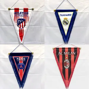 Banderín de equipo de fútbol personalizado, banderín de escuela, banderas de equipo de la NFL