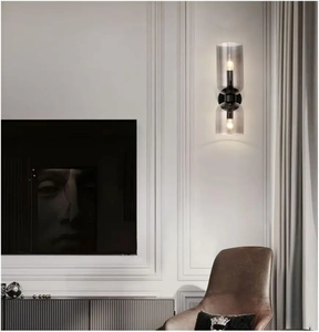 Lámpara de <span class=keywords><strong>Pared</strong></span> LED Moderna de Cristal AB para Dormitorio, Sala de Estar, Baño, Iluminación Interior, Decoración, Lámpara de <span class=keywords><strong>Pared</strong></span> - Product Image 3