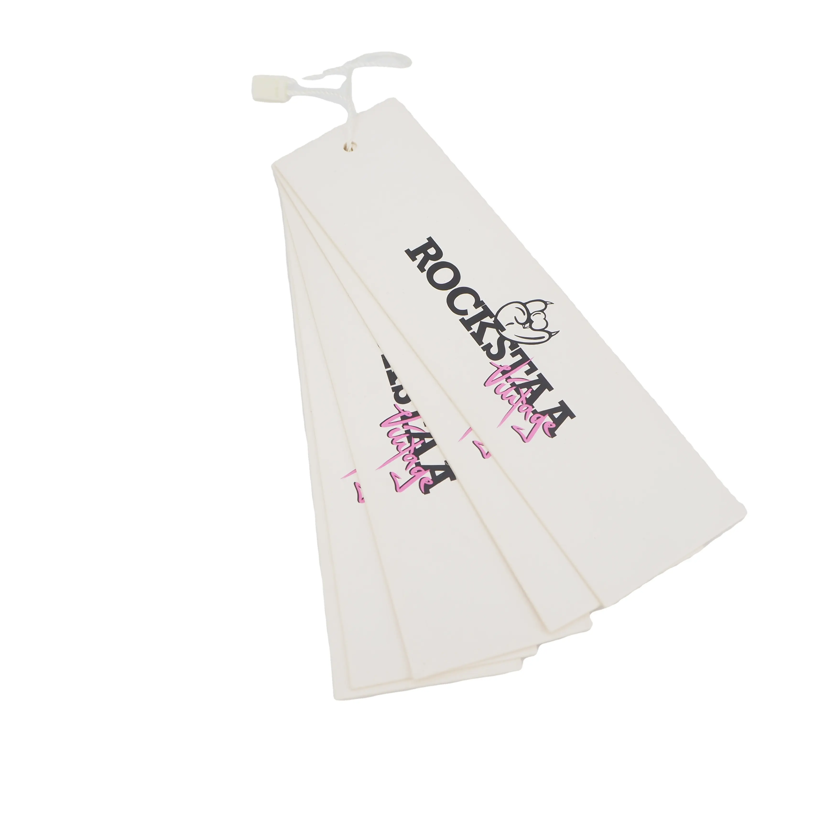 Custom Clothing Printed Swing Tickets Hang Tag Swing Tags For Clothing