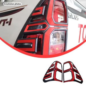 Accesorios para Automóviles de la Marca KQD OEM/ODM, Kits de Carrocería Negros y Rojos para Toyota Hilux Revo - Product Image 4