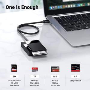 Lecteur de <span class=keywords><strong>carte</strong></span> <span class=keywords><strong>SD</strong></span> UGREEN 4 en 1 Multi USB 3.0 <span class=keywords><strong>Adaptateur</strong></span> de <span class=keywords><strong>carte</strong></span> mémoire MicroSD pour appareil photo externe - Product Image 2