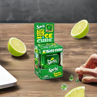Cube en silicone vert anti-stress à presser, jouet à récupération lente, unisexe, à partir de 14 ans, fabriqué en Chine