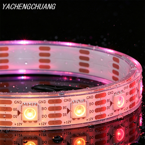 12V WS2815 SIP Built-in SMD 5050 RGBIC Addressable Programmable LED Strip Dream Color Flowing 3D Dynamic Landscape Tree Lighting