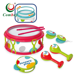 Instruments à main amusants, <span class=keywords><strong>kit</strong></span> de batterie 6 pièces, jouet musical pour bébé - Product Image 1
