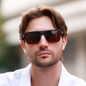 <b>Men's</b> Rectangle Polarized Sunglasses UV400 Full Rim Driving Sport Eyewear P1883 - Product Image 2